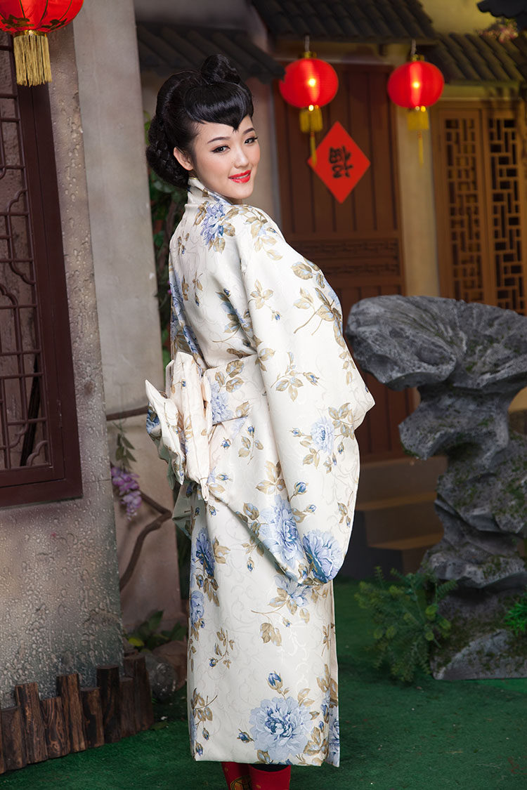 日本和服 武士服 女款 浴衣 樱花正装 制服诱惑 夜店服饰