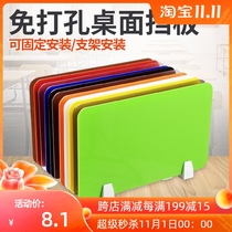 Desk screen baffle acrylic student desk exam table partition desktop station partition panel screen panel