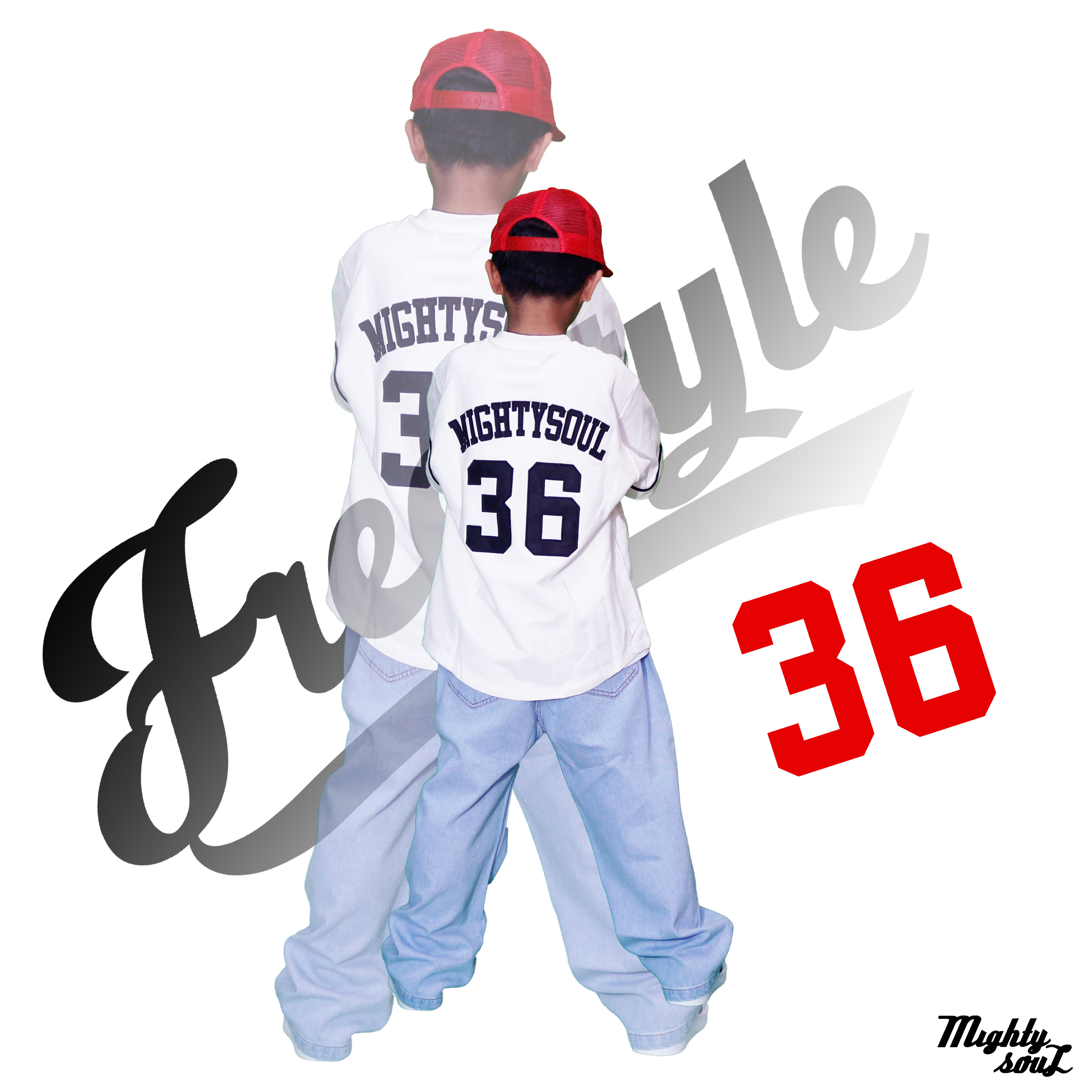 ms嘻哈童装黑白棒球服开衫刺绣插色少儿街舞表演舞台bboyt恤短袖