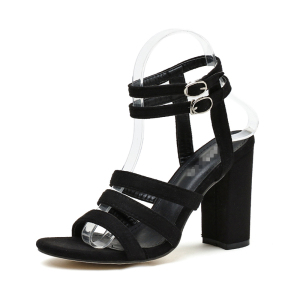 New Roman style high heel sandals in summer 2020
