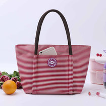 Lunch box bag waterproof thickened portable lunch bag Mommy large satchel student with rice bag Canvas bag handbag