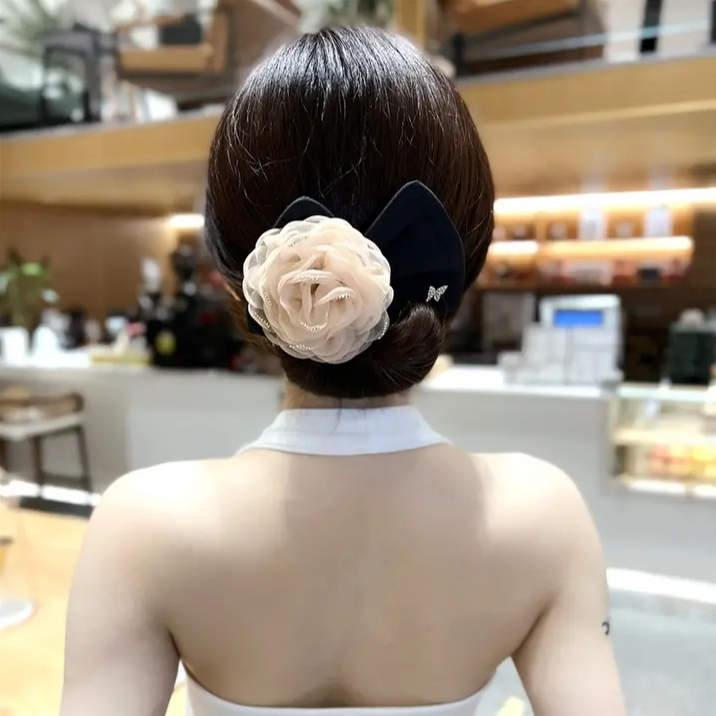 Fashion Flower Silk yarn Hair band 1 Piece1
