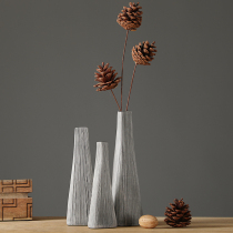 Nordic resin simple modern dried flower ins small vase Light luxury art decoration table flower arrangement creative decoration