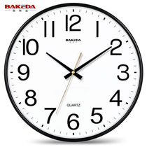 Baccoda mute hanging clock modern living room clock bedroom fashion hanging watch home atmospheric quartz clock minimalist clock