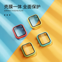 iwatch7 protective sheath shell membrane integrated to apply Apple Watch applewatch23456 Generation SE Transparent ultra-thin