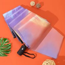 Parasol sun protection UV ins Wind umbrellas female summer automatic umbrella women rain dual use folding