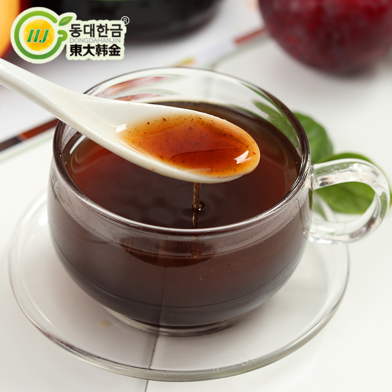 东大韩金蜂蜜酸梅茶500g 蜜炼果酱酸梅汤韩国风味夏季冲饮品 包邮产品展示图5