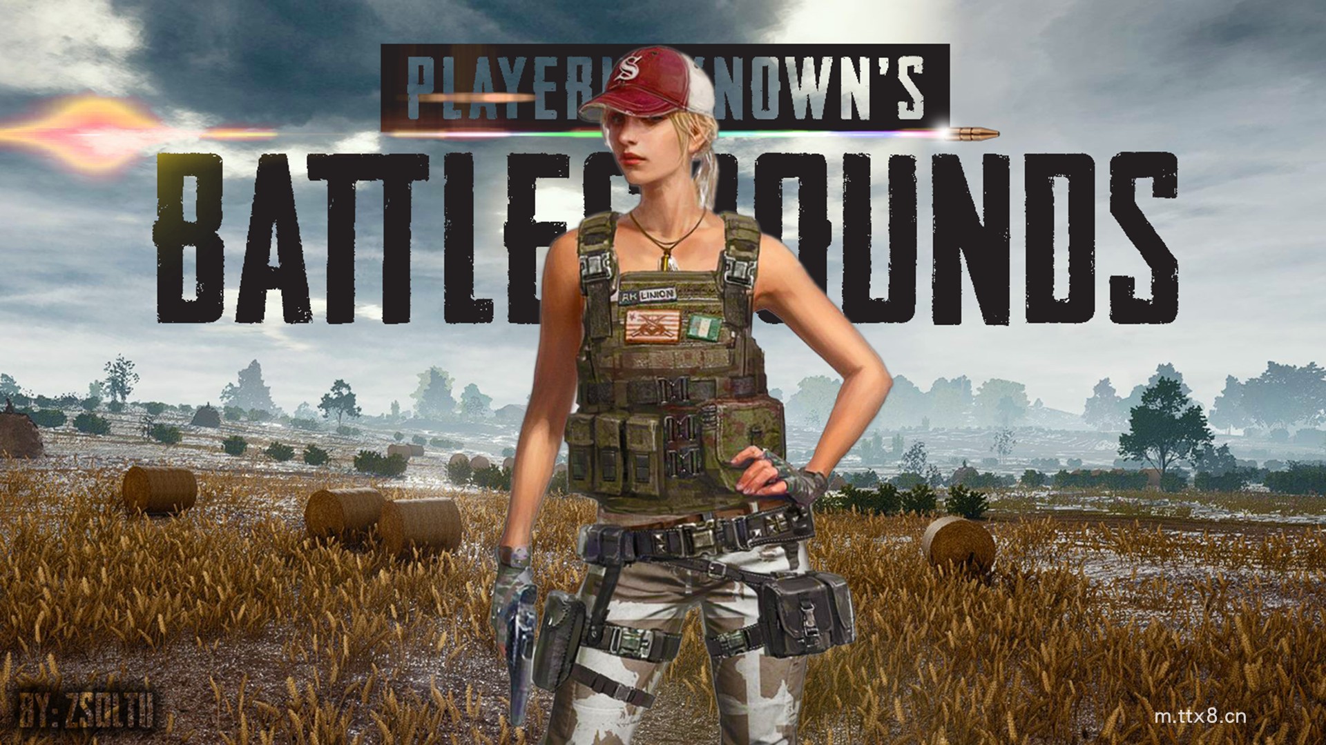 绝地求生原画游戏人物海报图片