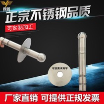 Stainless steel settlement observation point bearing platform observation point Bridge observation pile measurement mark