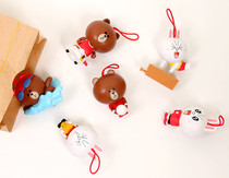 2016 McDonald's Line Lee Minho Brown Bear Kenny Rabbit Toys Brown Bear Toys Full 6