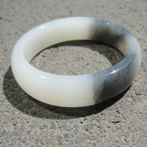 Dialect enterprise boutique town store Treasure seed material high white aries fat jade base Inner diameter 56 formal bracelet New product F