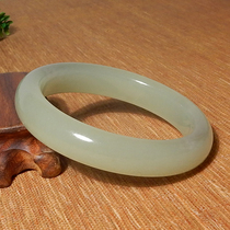 Dialect enterprise boutique Qinghai material green and white jade fashion womens bracelet burst loss promotion feedback to the world Yuyou h