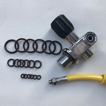 Submersible Bottle Head Valve Inflatable Sealant Mat Diving Gas Cylinder Bottle Head Valve Rubber Ring High Pressure Sealant Cushion O-ring