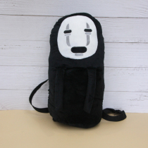 Face-less Mens Cartoon Secondary Meta students Bags Japan-Japan Tide Cards Double Shoulder Bag Backpack