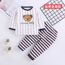 0 newborn 4 baby boys 5 children 1 autumn and winter clothes 3 baby girls 2 years old thermal underwear 7 Sets 6 Cotton 8 cotton cotton 9 months