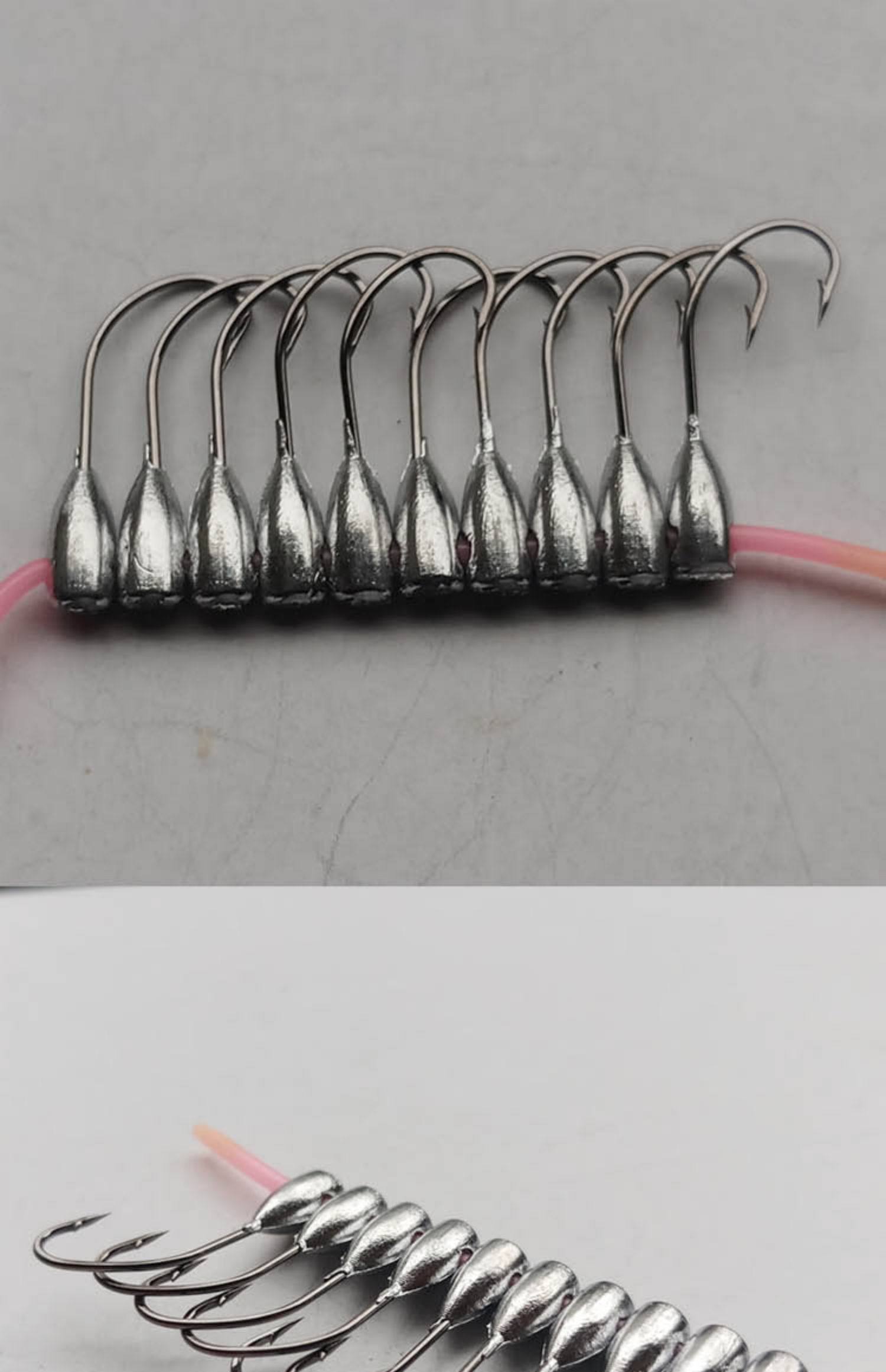 正品金海夕朝天钩鲫鱼细条45度传统钓带铅头葫芦潮天钩丸世伊势尼