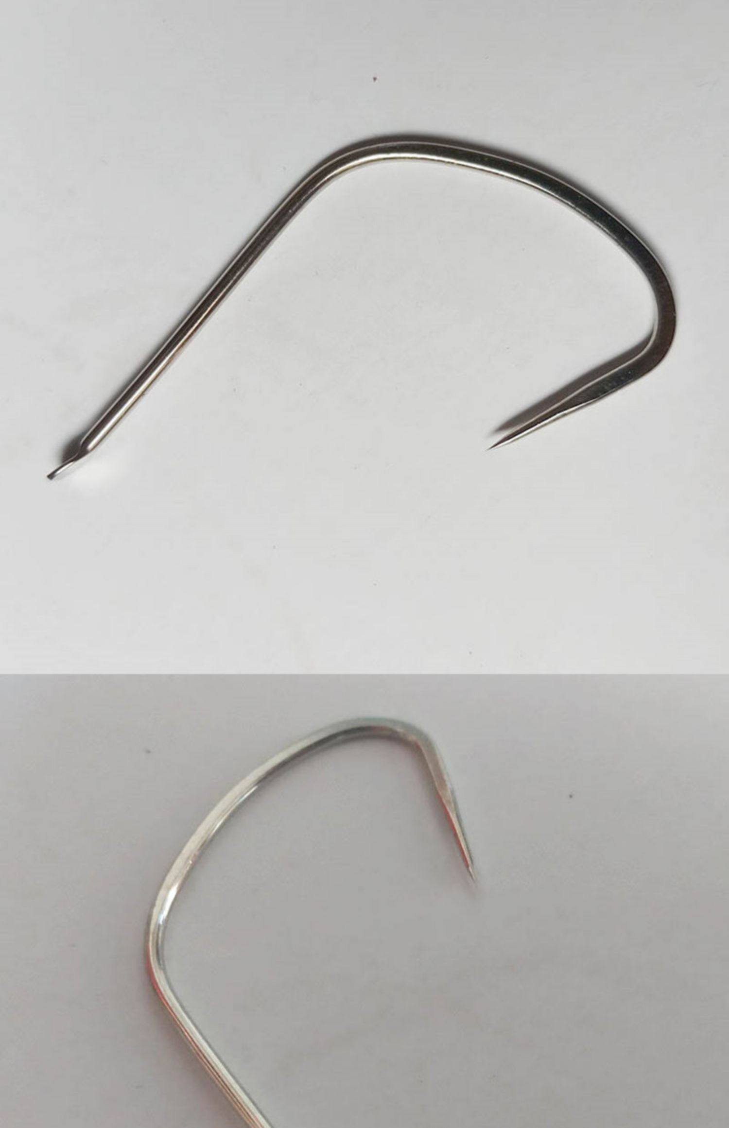 鲤角钩黑坑锚鱼钩大号锚草鱼鲢鳙大物锚钩特大矛鱼钩单钩挂鱼划钩