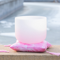 New Pink Gradient crystal bowl meditation bowl Yoga Healing meditation Buddha sound Bowl