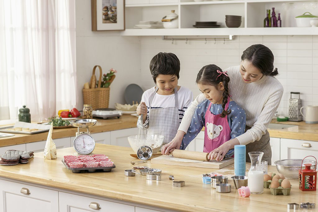 拥有一间智能厨房,帮母亲分担一份辛苦