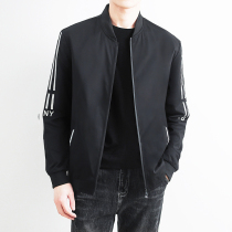 Mens jacket jacket spring 2022 new trends handsome air casual 100 hitch baseball collar loading clothes