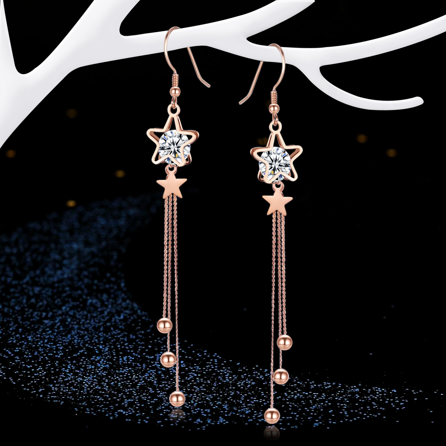 耳环2021年新款潮长款流苏耳坠女925纯银针耳饰气质网红原创设计