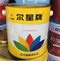 Sales of Erxing brand quick-drying alkyd blended enamel 2 2KG anti-rust paint industrial metal paint