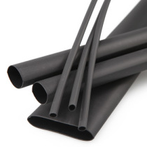 Import glue Phi 8 0 m m black double wall pipe with glue double wall heat shrink pipe eco-friendly insulation seal waterproof 1 22m