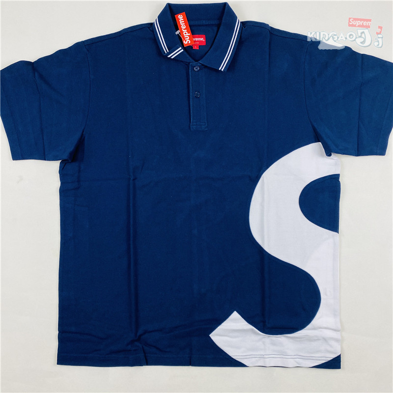 Supreme 19SS S Logo Polo ネイビー Sサイズ Supreme 19SS S Logo Polo