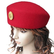 Band Berehat Modern Dance and Dance Honor Guard with a drum hat Child Performance Maos Drum Horn Hat Flight Attendant Hat