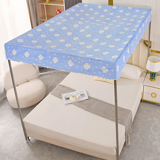 Mosquito nets, dust top, winding top cover ash shingling, home bedroom bed cover cloth single double bed, one -piece can be removed and washed Mosquito nets, dust top, winding top cover ash shingling, home bedroom bed cover cloth single double bed, one -piece can be removed and washed