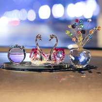 Apply Mercedes BMW Volkswagen on-board perfume pendulum swan upmarket goddess car adornment car fragrant lavender