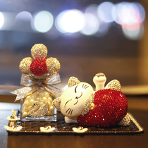 Apply Mercedes Maserati Porsche internet Red goddess car swing upscale car for chaecat decorations women