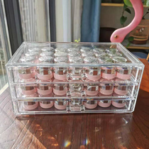 Net red Japanese canned nail oil glue heart glue small cloth glue ACE glue VETRO glue Acrylic plastic large storage box