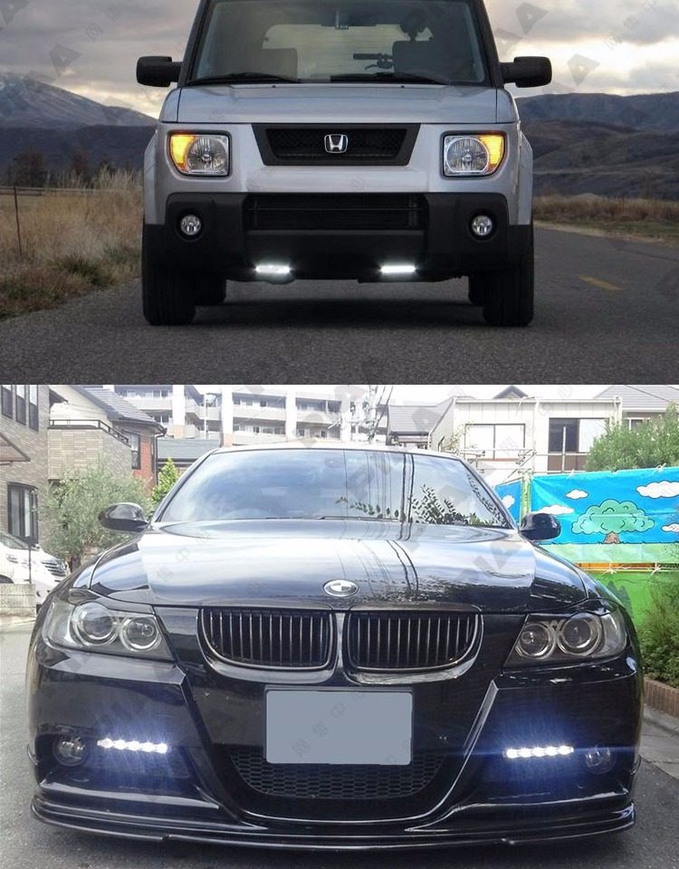 piaa超亮日间行车灯 led 6000k dr205 dr185 dr305 超薄日本进口
