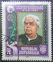 Austria 1982 International Kneipu Hydrotherapy Conference-Pastor Letter