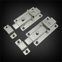 304 stainless steel latch Universal old-fashioned household door surface-mounted door bolt door buckle indoor bathroom door