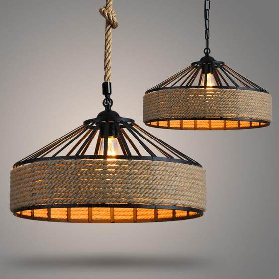 Retro industrial style American country chandeliers clothing store creative restaurant Internet cafe bar yurt hemp rope chandeliers
Retro industrial style American country chandeliers clothing store creative restaurant Internet cafe bar yurt hemp rope chandeliers