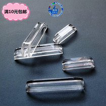 Binded transparent one-font handle Acrylic cross-vertical shape pull hands up and down