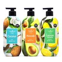 South Korea imported LG ON BADY shower gel fruit essence avocado lemon coconut fragrance