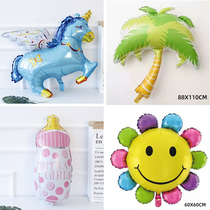 School layout decorative cartoon aluminum film balloon children