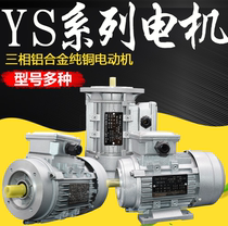B5 vertical flange aluminum shell motor reducer Small worm worm gear reducer three-phase motor NMRV