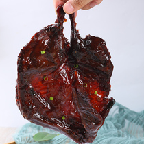 Hunan Changde specialty hand-torn sauce duck whole special spicy vacuum packaging sauce marinated casual snacks 358g