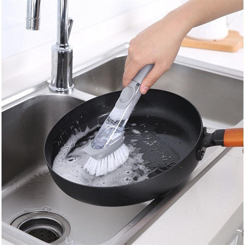 【刷锅神器】自动加液多功能长柄洗