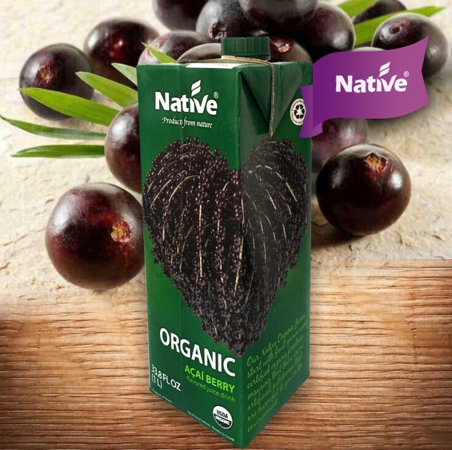 acai berry 巴西进口 阿萨伊果汁 巴西莓汁 压榨原液 1l na01
