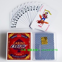 DBW hemp cloth plastic poker northeast Red ten or three dozen fight landlord 54 national universal waterproof and wear-resistant