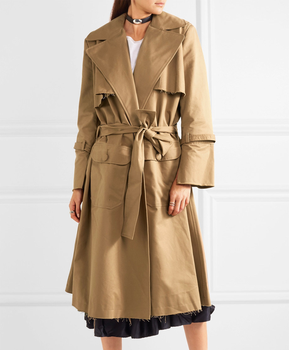 风衣前襟两块布有什么用?你肯定不知道