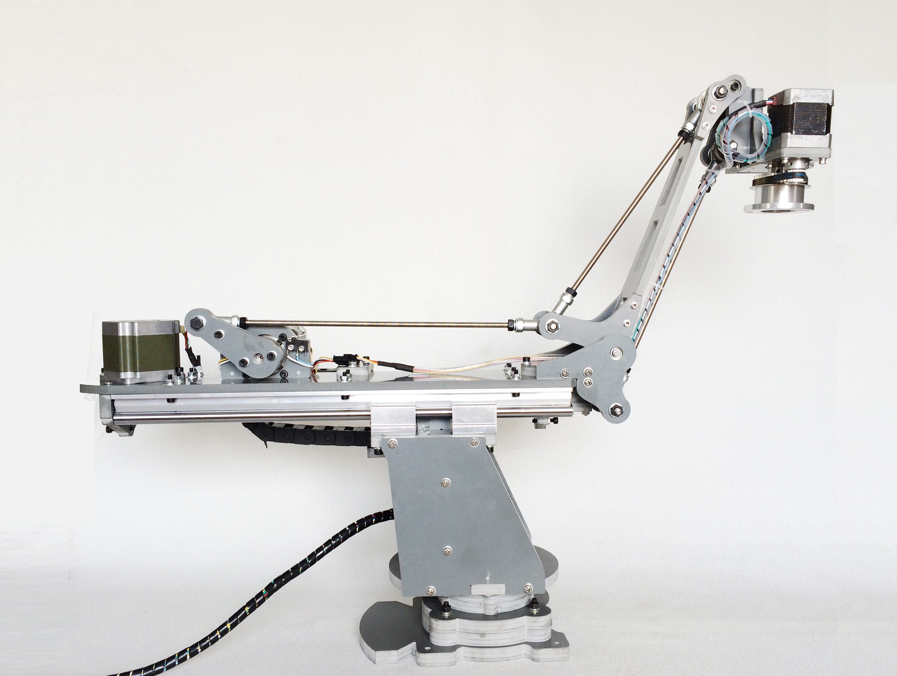 数控机械臂 数控机械手 谐波减速 步进电机 四轴码垛机器人机械手