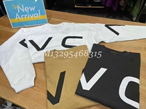 Japan line RVCA new mens and womens pure cotton heavy loose large standard street tide brand skateboard long-sleeved off-the-shoulder T-shirt