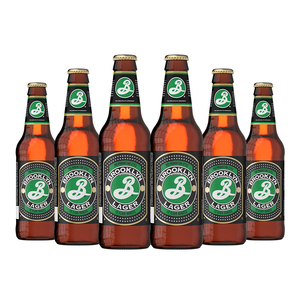 【直营】美国进口啤酒布鲁克林拉格啤酒355ml*6