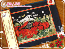 Foreign Trade American Countryside Eu Style Mediterranean Style Dining Mat Table Flag Tablectable Cloth Tea Table Mat 33 * 180 Halloween Pumpkin